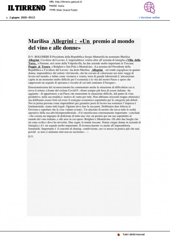 Marilisa Allegrini: 